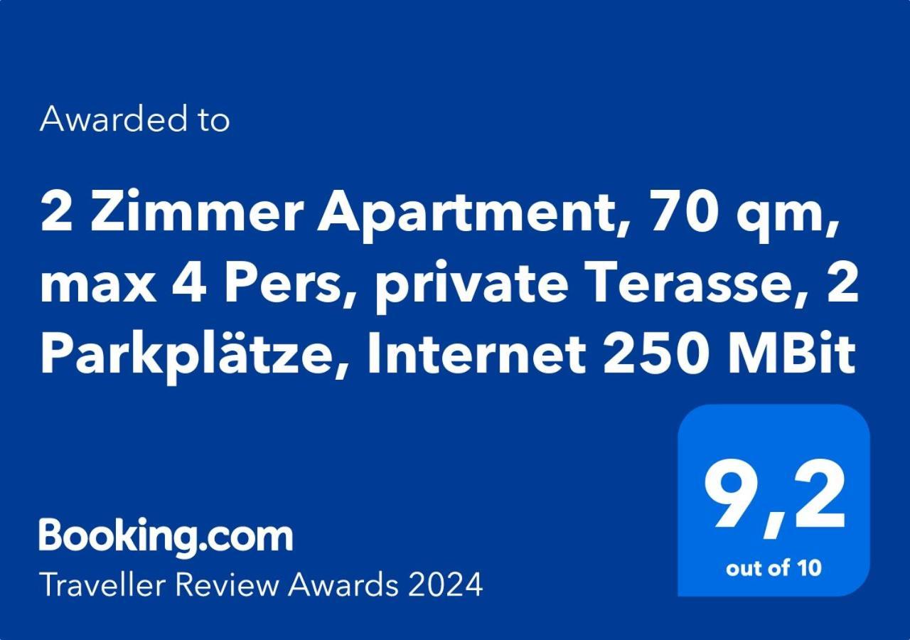2 Zimmer Apartment, 70 Qm, Max 4 Pers, Private Terasse, 2 Parkplaetze, Internet 250 Mbit Gärtringen Exteriér fotografie